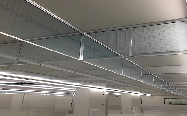 宁陕玻璃挡烟垂壁