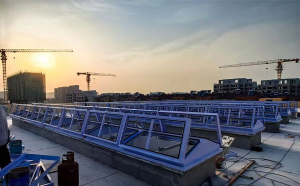 消防宁陕排烟窗工作原理