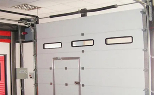 宁陕工业提升门的安装方法