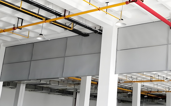 商场防烟分区常闭节点:宁陕挡烟垂壁高度与控制器接线图解 商场防烟分区常闭节点:宁陕挡烟垂壁高度与控制器接线图解