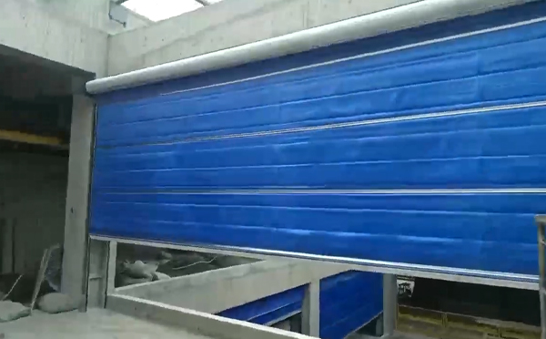 大型物流园区完成宁陕防火门整体安装工程